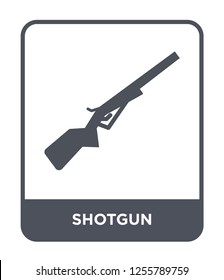 shotgun icon vector on white background, shotgun trendy filled icons from Law and justice collection, shotgun simple element illustration
