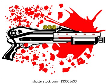 shotgun illustration