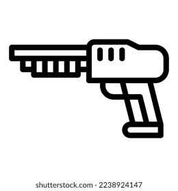 Shotgun illustration vector and logo Icon Army weapon icon perfect. Icon sign from modern collection for mobile concept and web apps design.