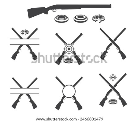 Shotgun Monogram 10 Design, Sporting Clay Trapshooting, Skeet Shooting