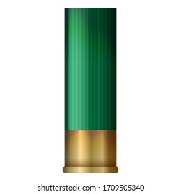 Shotgun Shell Ammo In Green