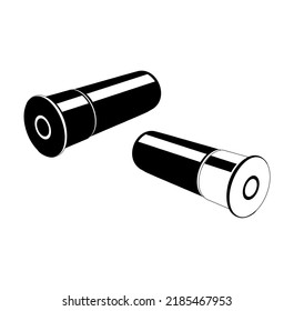 Shotgun Shell  Vector Eps Icon