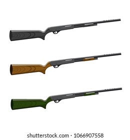 Shotgun Vector Illustration