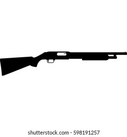 Shotgun weapon silhouette