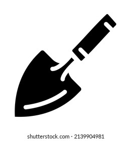 shoulder blade glyph icon vector. shoulder blade sign. isolated contour symbol black illustration