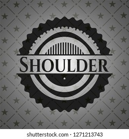 Shoulder dark badge