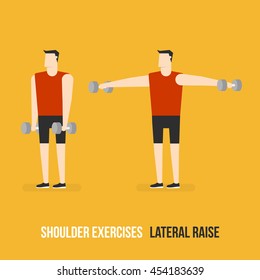 332 Dumbbell lateral raise Images, Stock Photos & Vectors | Shutterstock