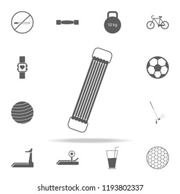 shoulder expander icon. Sport icons universal set for web and mobile