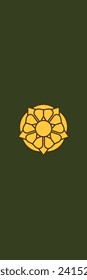Shoulder pad military officer mark for the MAJURI (MAJOR) insignia rank of the Finnish military ranks