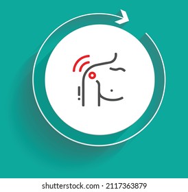 Shoulder Pain Treatments Recovery Icon