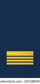 Shoulder sleeve pad military officer mark for the EVERSTI (COLONEL) insignia rank of the Finnish Air Force