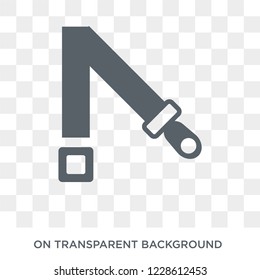 Shoulder strap icon. Shoulder strap design concept from Army collection. Simple element vector illustration on transparent background.