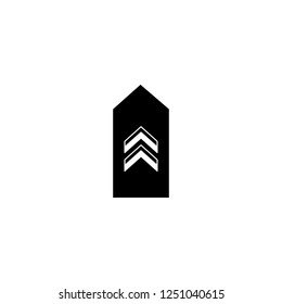 shoulder straps vector icon. shoulder straps sign on white background. shoulder straps icon for web and app