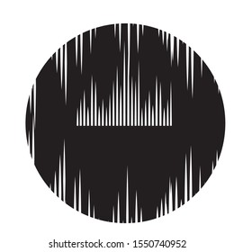 shound wave logo design illustration