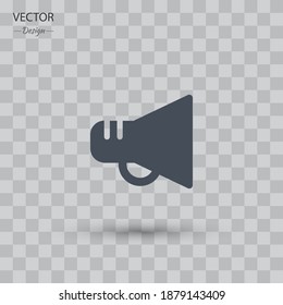 Schrei-Symbol. Vektorgrafik EPS10.