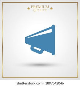 shout icon. Vector illustration EPS 10.