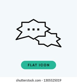Shout vector icon