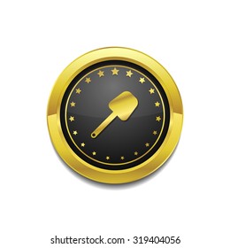 Shoval Golden Vector Icon Button