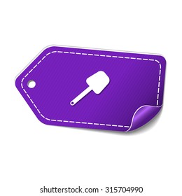 Shoval Violet Vector Icon Design