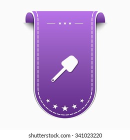 Shoval Violet Vector Icon Design