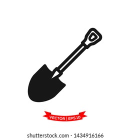 shove icon vector logo template 