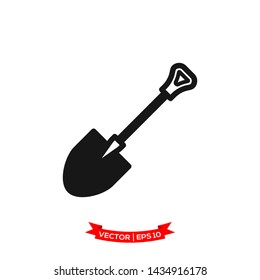 shove icon vector logo template 