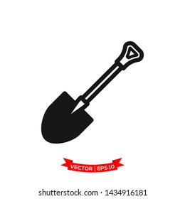 shove icon vector logo template 