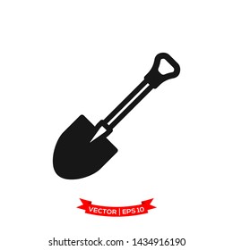 shove icon vector logo template 