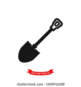 shove icon vector logo template 