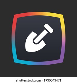 Shovel - App Icon Button
