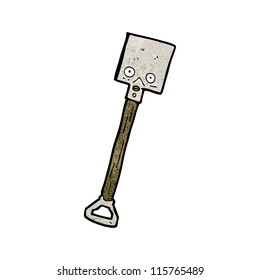 personaje de caricatura de palas