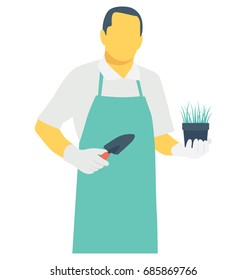 
Shovel Color Vector Icon
