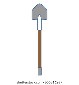 Shovel construction tool