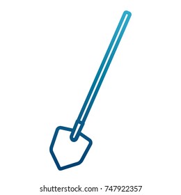 Shovel construction tool