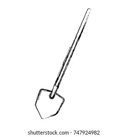 Shovel construction tool
