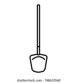 Shovel construction tool