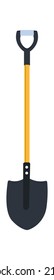 Shovel Construction Tool Icon. Vector illustration