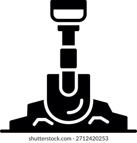 Diseño de icono de Vector creativo de pala