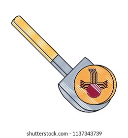 shovel with cryptocoin icon