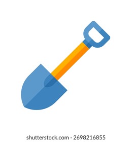 Ícone de vetor da ferramenta de escavação de pá	