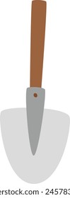 Herramienta de jardín de pala Ilustración vectorial