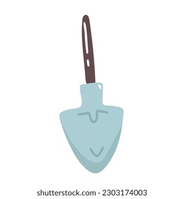 A shovel or shovel. Garden tools. Vector image on an isolated background