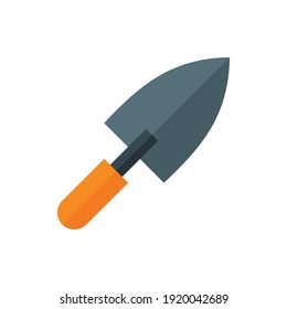 Shovel, Gardening Tool Flat Icon Logo Illustration Vector Isolated. Spring and Season Icon-Set. Suitable for Web Design, Logo, App, and UI.