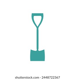 Shovel handel icon. Illustration vector color design.