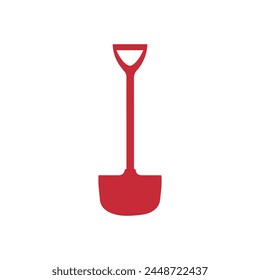 Shovel handel icon. Illustration vector color design.