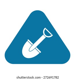 Shovel icon. 