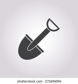 Shovel icon. 