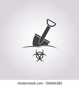 Shovel icon. 