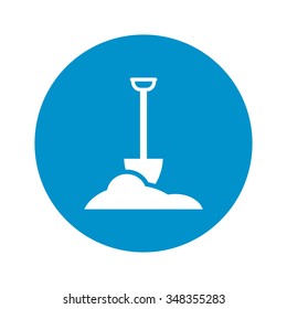 Shovel icon. 