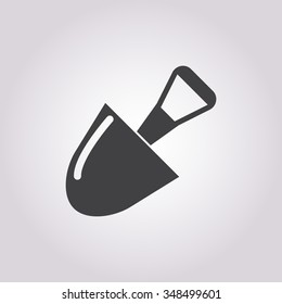 Shovel icon. 